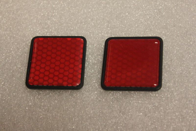 96 - 99 range rover door safety reflector front set of 2