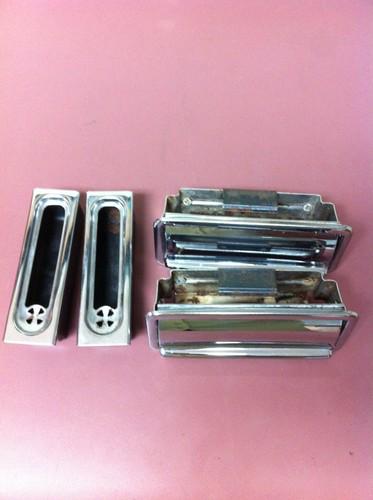 Jaguar xj6  2 ash trays front console chrome and inserts