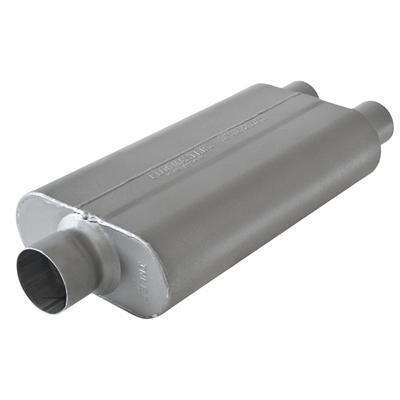 Flowmaster muffler delta flow 50 series 3" inlet/dual 2 1/2" outlet stainless