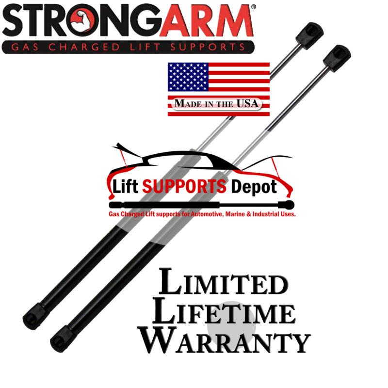 Strongarm 6360 l&r (2) front hood gas lift supports/ bonnet, lift support, shock
