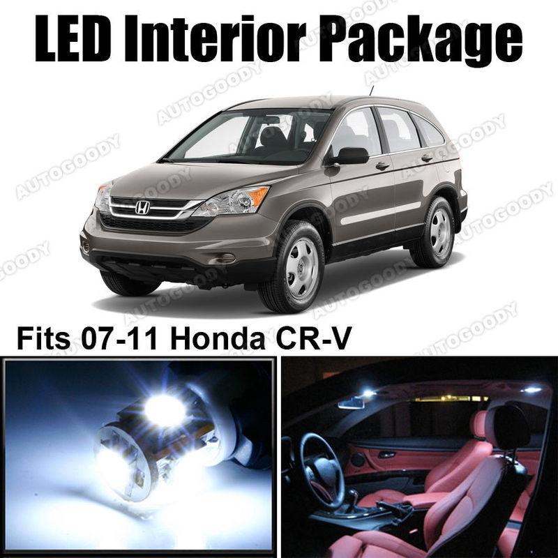 4 x white led lights interior package deal honda cr-v