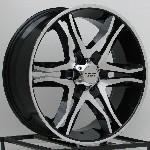 20 inch black wheels rims hummer h3 h3t chevy colorado gmc canyon ar893 6 lug 