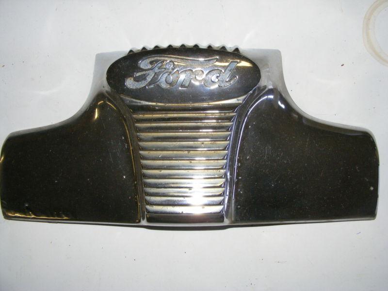 1946 ford hood grille emblem ornament good used condition
