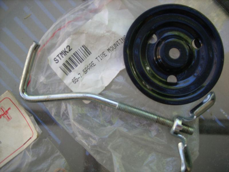 64 65 66 67 mustang spare tire mounting kit & door hinge pin and bushing kit new