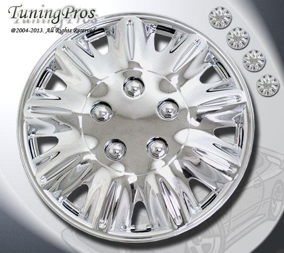 15" inch hubcap chrome wheel rim covers 4pcs, style code 029 15 inches hub caps