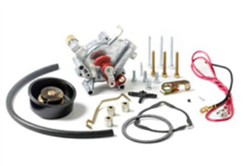 Holley double pumper carburetor electric choke conversion kit 2300 4150 45-224