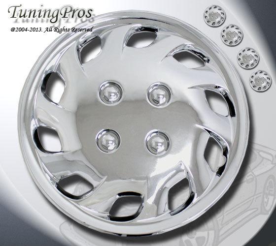 14" inch hubcap chrome wheel rim covers 4pcs, style code 501 14 inches hub caps