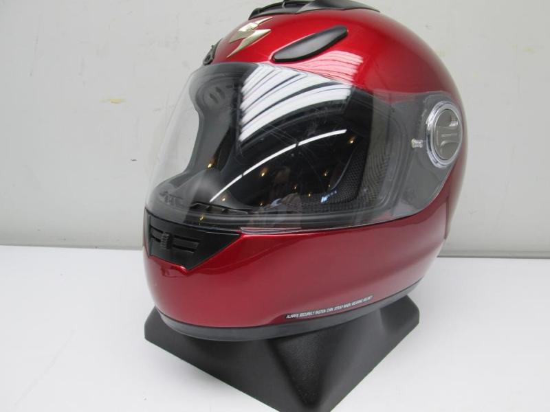 Scorpion exo-700 motorcycle helmet wine xl