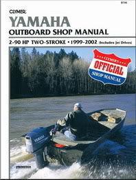 Yamaha outboard motor boat shop service repair manual