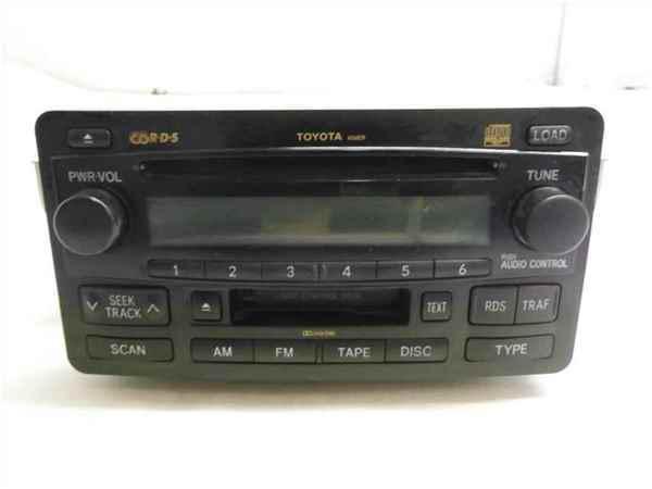 05 06 tundra oem single disc cassette tape radio a56839