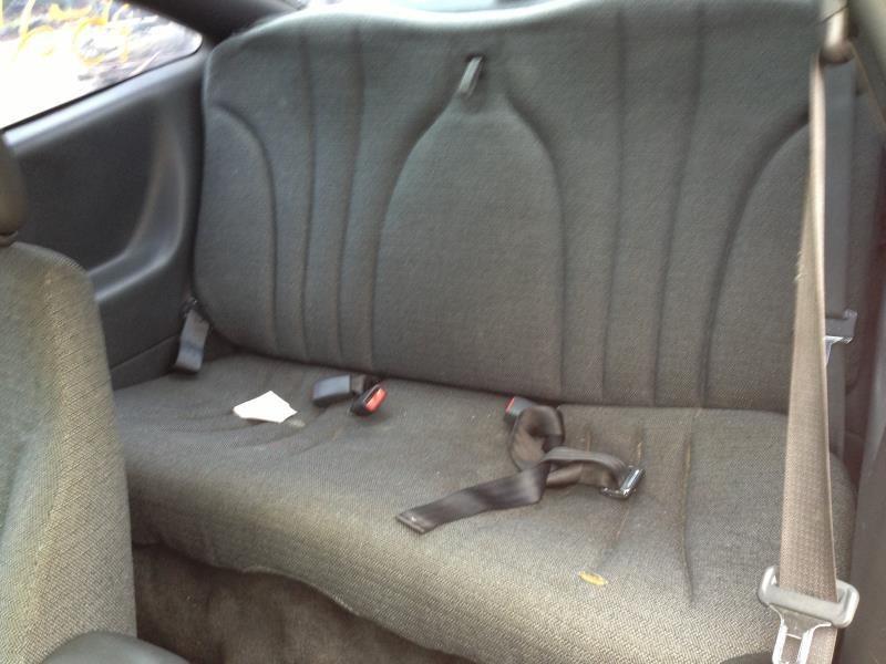 02 cavalier rear seat,coupe,cloth,gray
