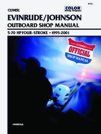Johnson evinrude ob shop service & repair manual 150hp 40hp 9.9hp 15hp 25hp 70hp
