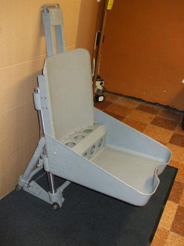 Sell Vintage Military Aircraft Pilot Seat (Weber Aircraft Corp.) Hot Rod / SCTA motorcycle in ...