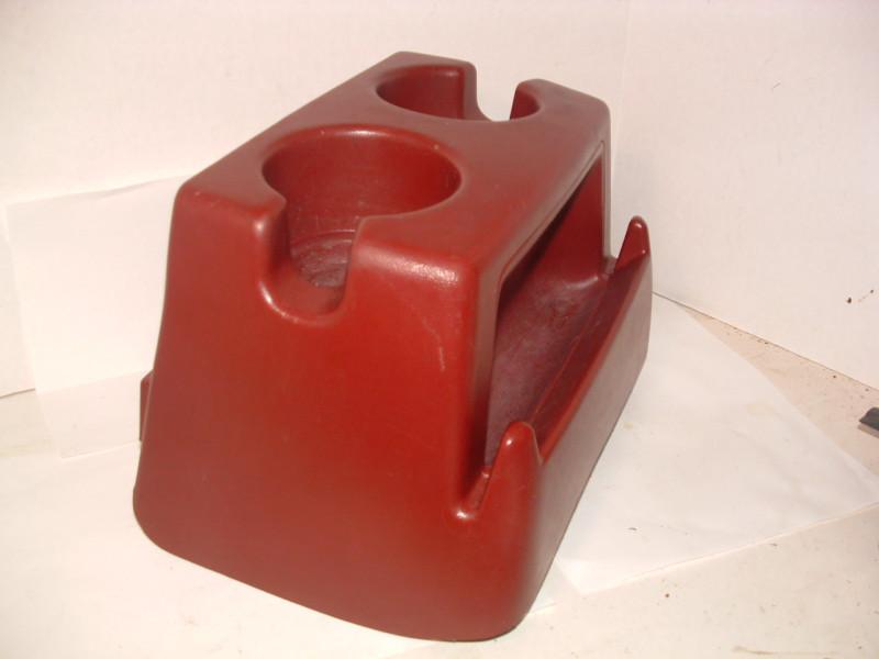 F150 87-96 bench seat cupholder dark red