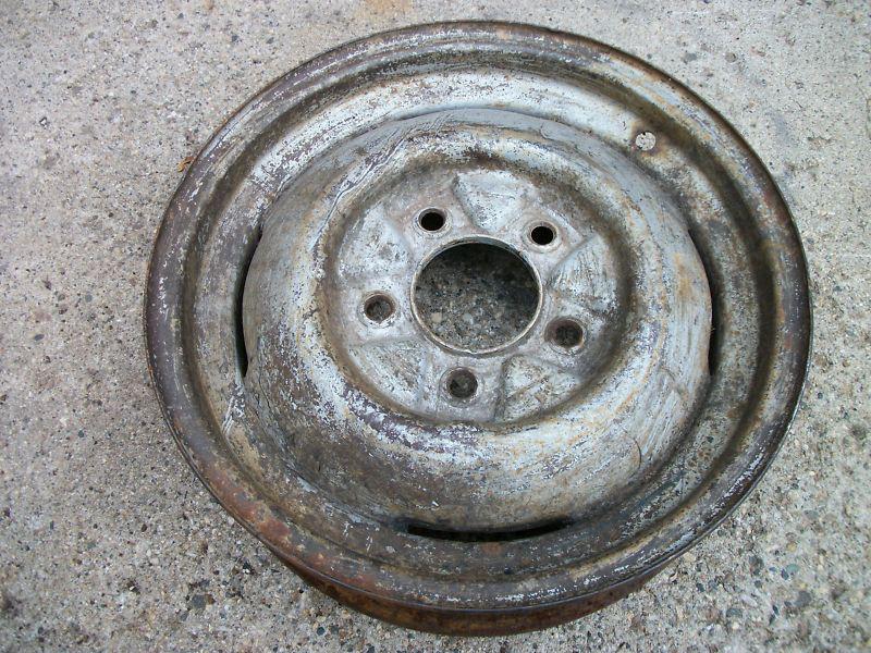 1940 ford 16" wheel flathead hot rod ratrod 41 42 46 47 48 ?