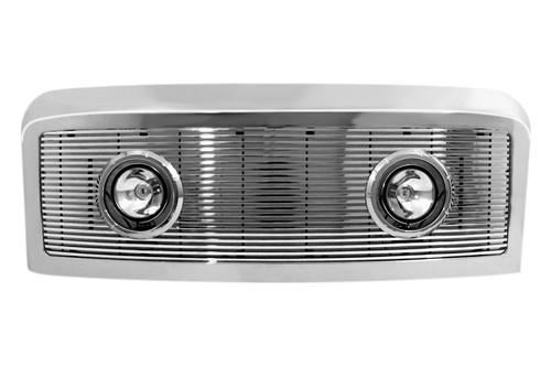 Paramount 42-0409 - ford f-250 restyling 8.0mm packaged chrome billet grille