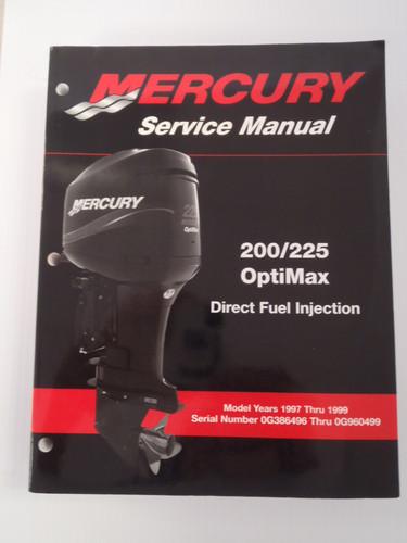 Used mercury outboards 97~99 200/225 optimax factory service manual 90-855348r02