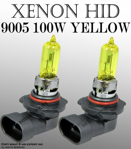 9005 hb3 100w high beam xenon hid pef. fit super yellow light bulbs yt5abls dot