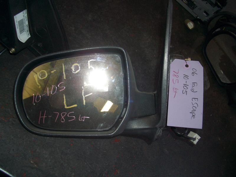01 02 03 04 05 06 07 ford escape l. side view mirror power w/o heated glass
