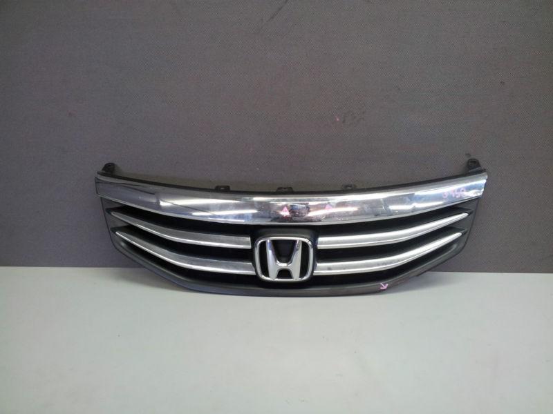 2011-2012 honda accord 4 door front radiator grille 71120-ta0 oem