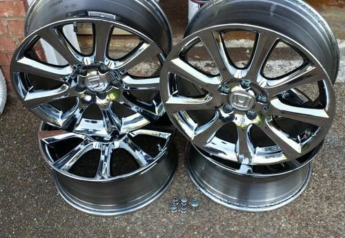 18" chrome honda wheels 