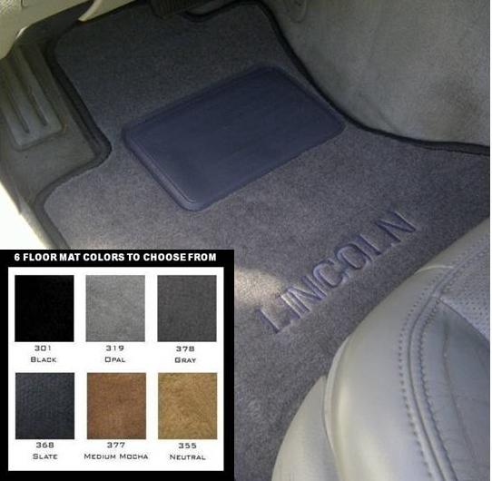 Lincoln mark lt marklt floor carpet mats 4 piece mat set fits yrs 2006 2007 2008