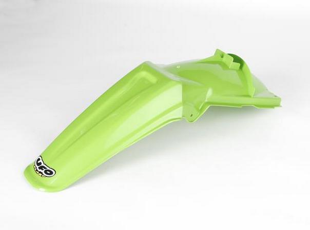 Ufo plastics rear fender green for kawasaki kx 125 250 94-98