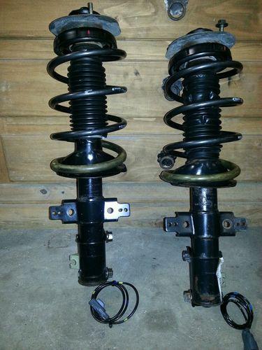 Volvo s60r v70r front rear struts with eibach lowering springs. 