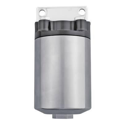 Trick flow tfx™ canister fuel filter 3/8 in. inlet-3/8 in. outlet 23006
