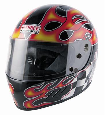 G-force pro vintage helmet 3025medmb medium matte black snell sa2010