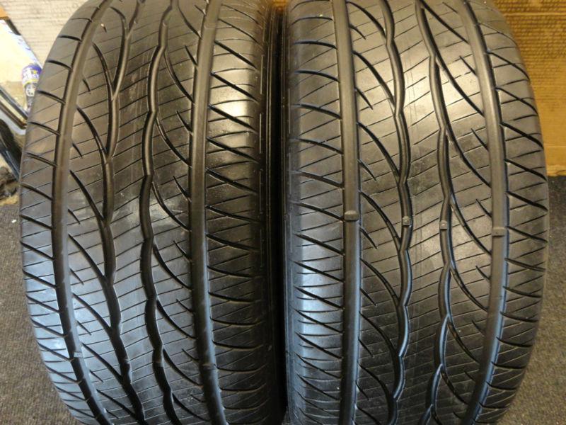 265 60 18 dunlop sp sport 5000m pair of used tires 265/60r18 tread 8/32