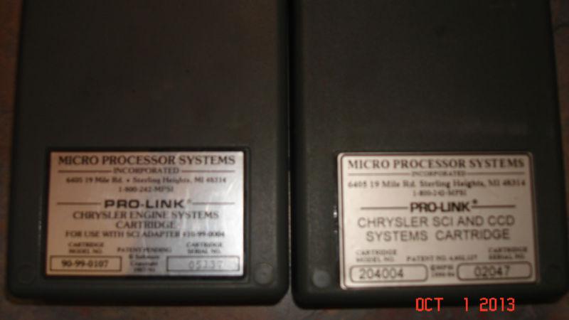 Pro link 9000 micro processor analyzer