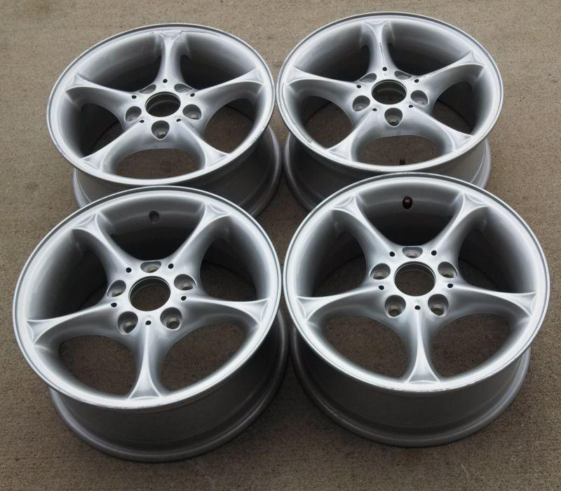 Bmw z3 and z4 factory wheels 16" complete set of 4 genuine 