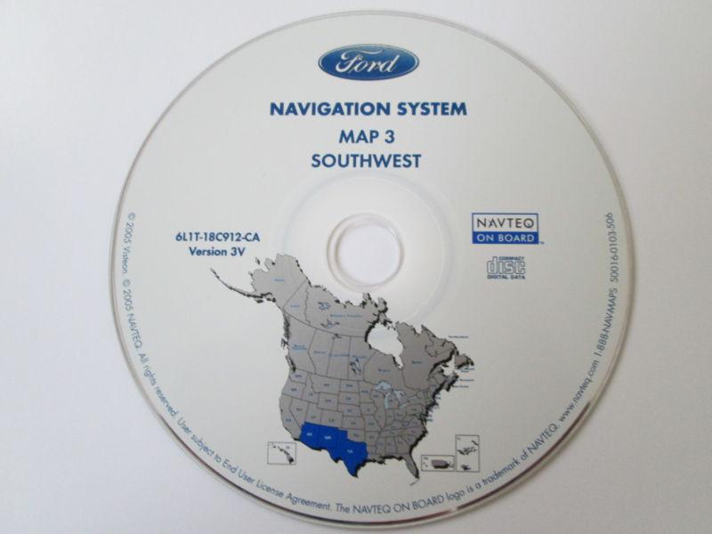 2003 2004 2005 ford expedition navigation cd dvd map 3 southwest 3v !! texas az