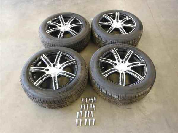 Mb motoring wheels set 18"  w/ continental tires lkq