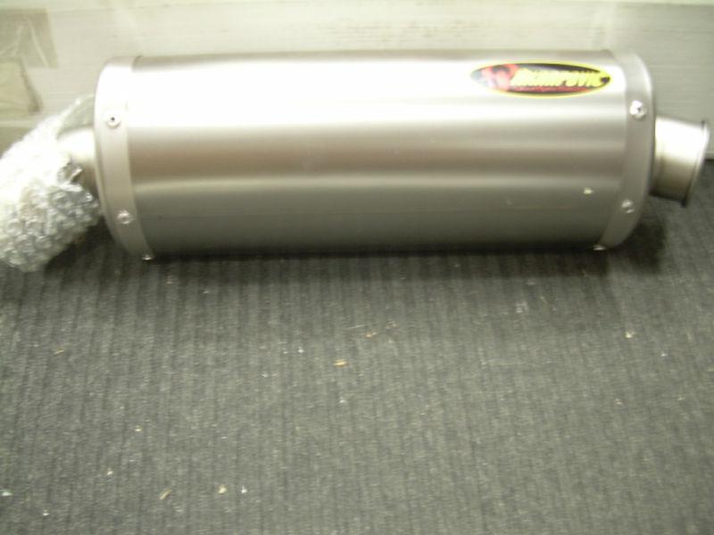 Nos akrapovic titanium slip on exhaust 05-06 cbr600rr