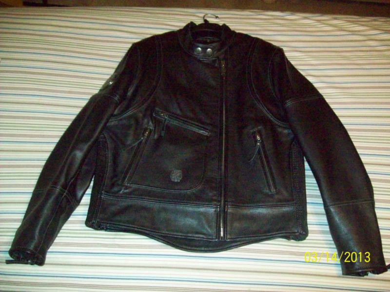 Womens leather jacket by harley davidson