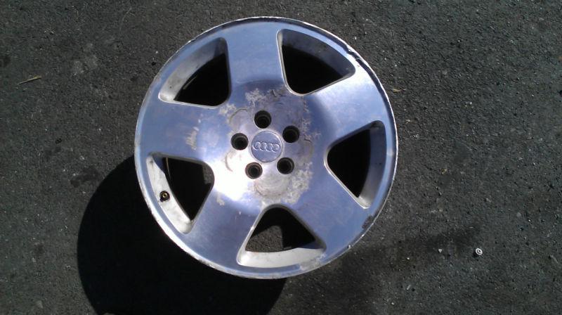 2000-2006 audi tt rim 17" oem wheel 8n0 601 025 h