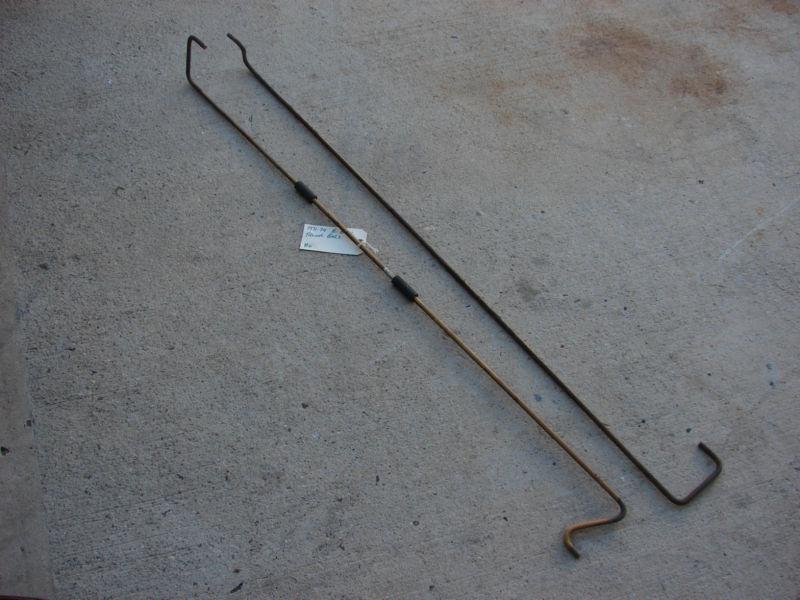 1971-74 b-body trunk lid torsion bars /springs road runner charger satellite gtx