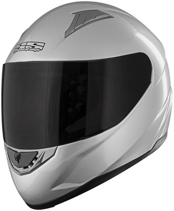 Speed and strength ss1100 solid speed helmet silver sm/small