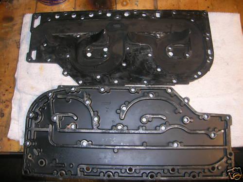 Mercury outboard 115 hp baffle plate and cover plate 