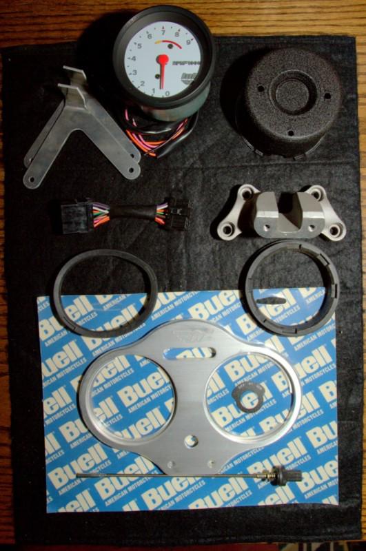 Buell m2 cyclone billet dash and tachometer kit oem complete 67315-98y