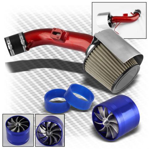 07-12 altima 2.5l 4cyl tornado cold air intake stainless filter induction red