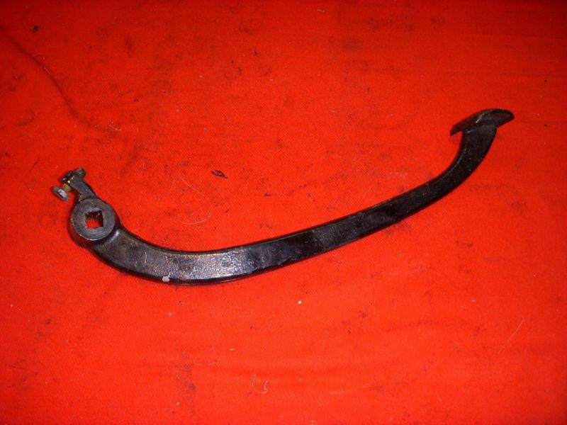 Triumph brake pedal for oif 1976 and later rear disc brake