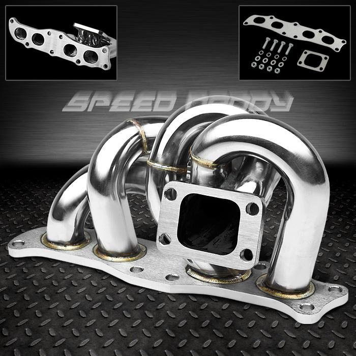 T3/t4 turbo/turbocharger ss manifold exhaust 86-93 celica 91-95 mr2 3sgte/3s-gte