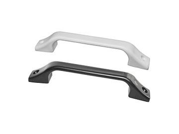 Rv designer e222 white 8-3/4" plastic grab handle