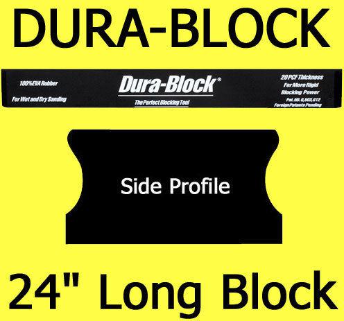 Dura block 24 inch long hand sanding durablock sander