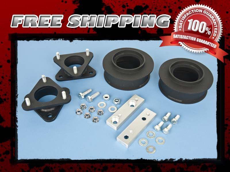 Carbon steel block lift kit front 3" rear 1" w/ swaybar drop 2wd 4x2