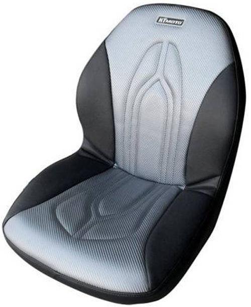 Yamaha rhino 700 660 450 silver & black padded seat cover 04-07 08 09 11 12 13