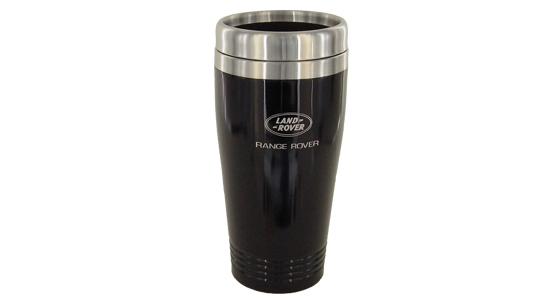 Range rover black stainless steel coffee tumbler mug